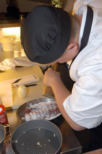 Nigel Robinson, of Harrogate, winner of the 2004-Professional Chef Category