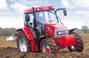 McCormick CX105 XtraShift ploughing