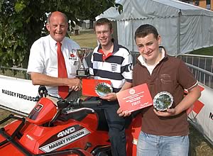 Mark Wearmouth and Stuart Buckle from Pennine Young Farmers’ Club