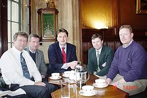 Andrew Bebb, Adrian Joynt and Chris Williamson, as well as vet Tim O’Sullivan