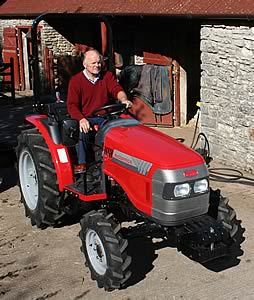 The smallest of McCormick’s new compact tractors, the CT28