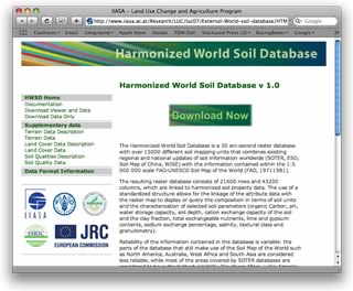 World Soils Database