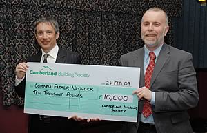 cheque for £10,000