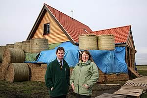 straw bale building