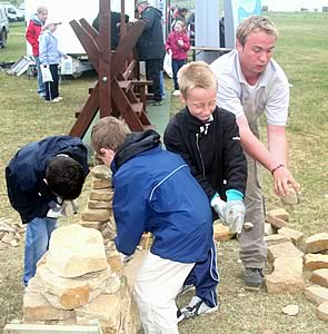 Learning the Art of Dry Stone Walling