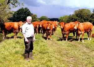 Ronnie Walker and Elmtree Limousin Herd 2009