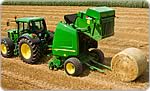 John Deere baler