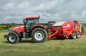 McCormick tractors and Lely grass equipment