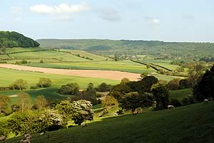 Mowthorpe Farm has stunning views south looking into Forge Valley