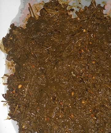 dung before feeding Fibertek