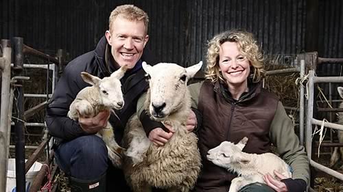 Adam Henson and Kate Humble