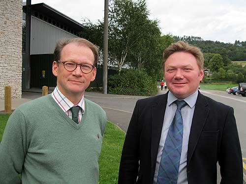 Alistair Sneddon and Chris Mallon