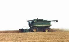 john deere combine harvester