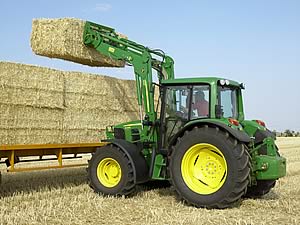 John Deere 6330 and front loader