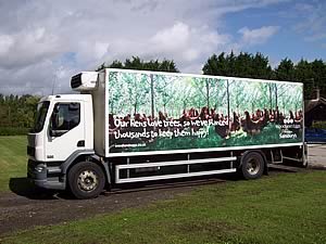 Woodland Egg Lorry