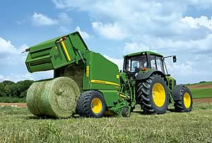 John Deere 644 Premium round baler