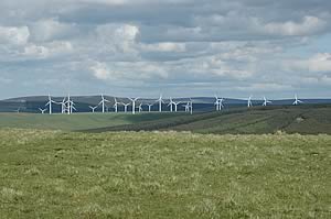 wind turbines