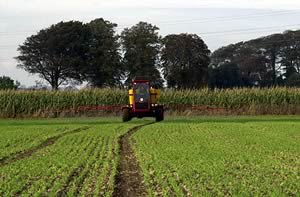 Crop spraying