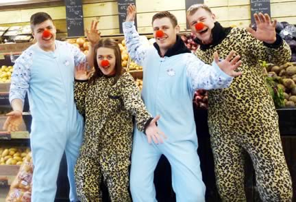 Comic Relief at Keelham Farm Shop