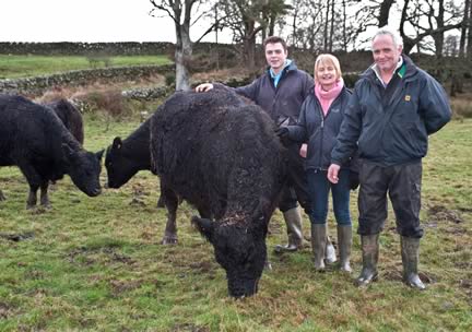 William, Caroline and Michael McCornick