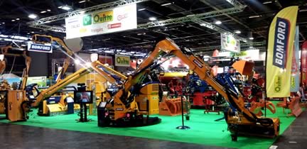 The Bomford Eagle on show at Sima 2013