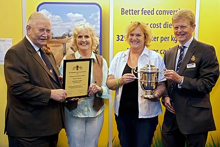 Rt Hon Owen Paterson MP performing the official opening of the RD Park Dairy Centre at Walford College