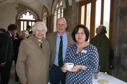 New CLA Cumbria Chairman Chris Addison with his wife Caroline (right) and CLA member Tina Walker