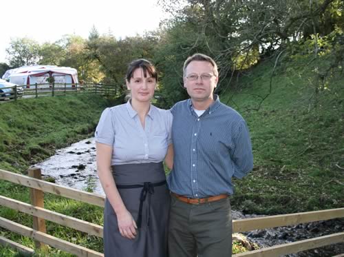 left to right: new team members of the National Centre for the Uplands Dr Joanne Beukers-Stewart; Alastair Philip, Liz Philip, Mervyn Lewis, Dr Andrew Henworth, and Dr Deirdre Rooney at Askham Bryan College