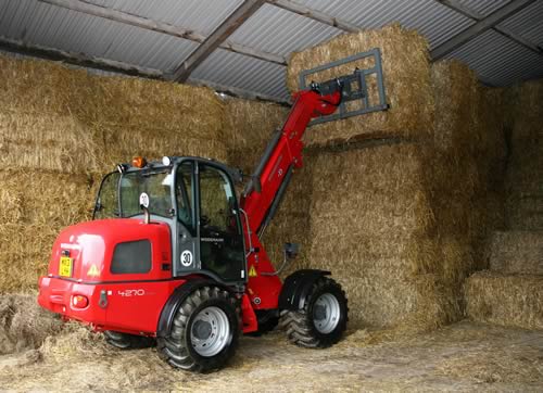 Weidemann 4270 CX100T telescopic wheeled loader