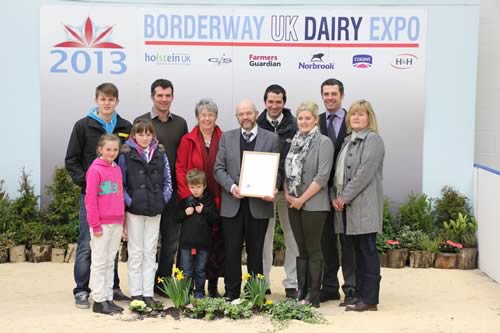 Mike Miller winner John Dennison Achievement Award by family