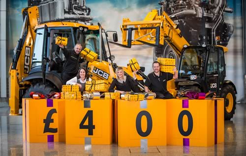 JCB employees have Christmas all wrapped up thanks to festive bonus from the company