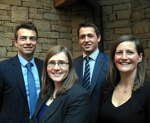 Richard Miller, Robbie Mather, Diane Barnes and Leigh Child