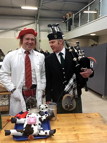 John Wharton, Penrith & District Farmers Mart - Haggis Competition Winner