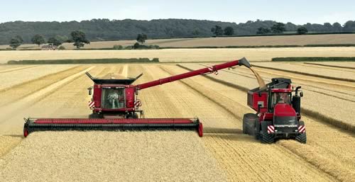 CASE IH World's largest combine header debuts at LAMMA
