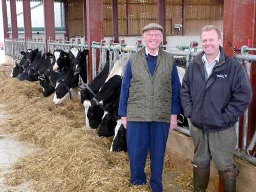 CCM Farmers of the Year Fred and Mark Houseman are pictured at Burton Top Farm