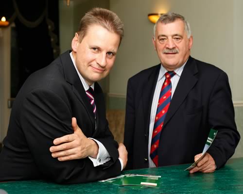 With the Farm Business Mentoring Programme closing on Feb 28 Greyabbey farmer John Martin, right, and mentor David Workman are urging more families to apply now for this confidential and free service