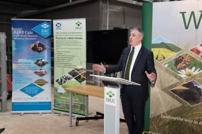 Rural Affairs Secretary Richard Lochhead MSP launches the next phase of the Climate Change Focus Farms programme.