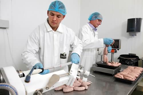 Yorkshire Dales Meat Company Sausage making