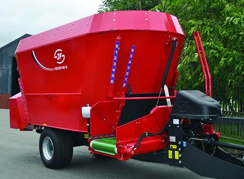 At EuroTier 2014 Kongskilde Industries A/S, one of Europe’s leading manufacturers of vertical complete diet mixers under the brand JF, introduces an all new X cross conveyor option for all feeders from 10m3 - 45m3.