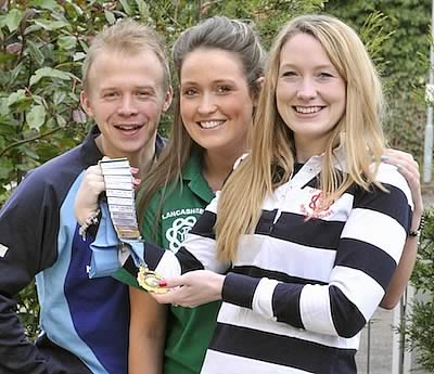 Chris Manley, Jess Townson & Hannah Talbot