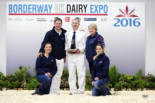 L to R Izzy Wright, Colin Laird, Alister Laird, Cathleen Laird, Anne Laird