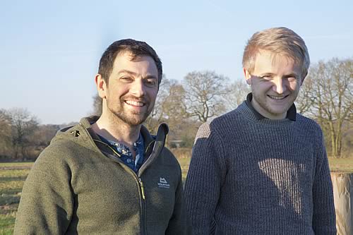 Jonathan Gill (L) and Martin Abell (R)